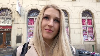 GERMAN SCOUT - Тен Дайан соблазнилась на анальный секс после университета на кастинге.